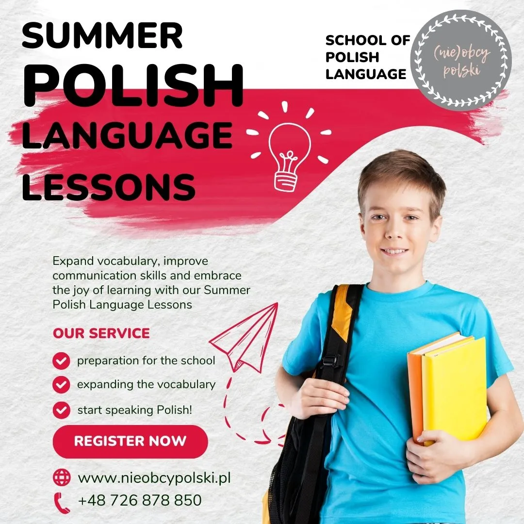 Polish lessons for kids children NieObcy polski